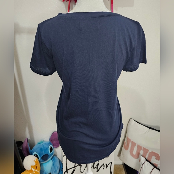 Abercrombie & Fitch Women's Short Sleeve T-Shirt Blue Size X-Small  NWT - Picture 2 of 5